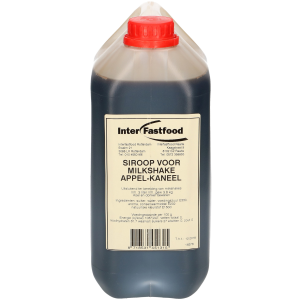 IFF milkshake siroop appel-kaneel CAN 3L