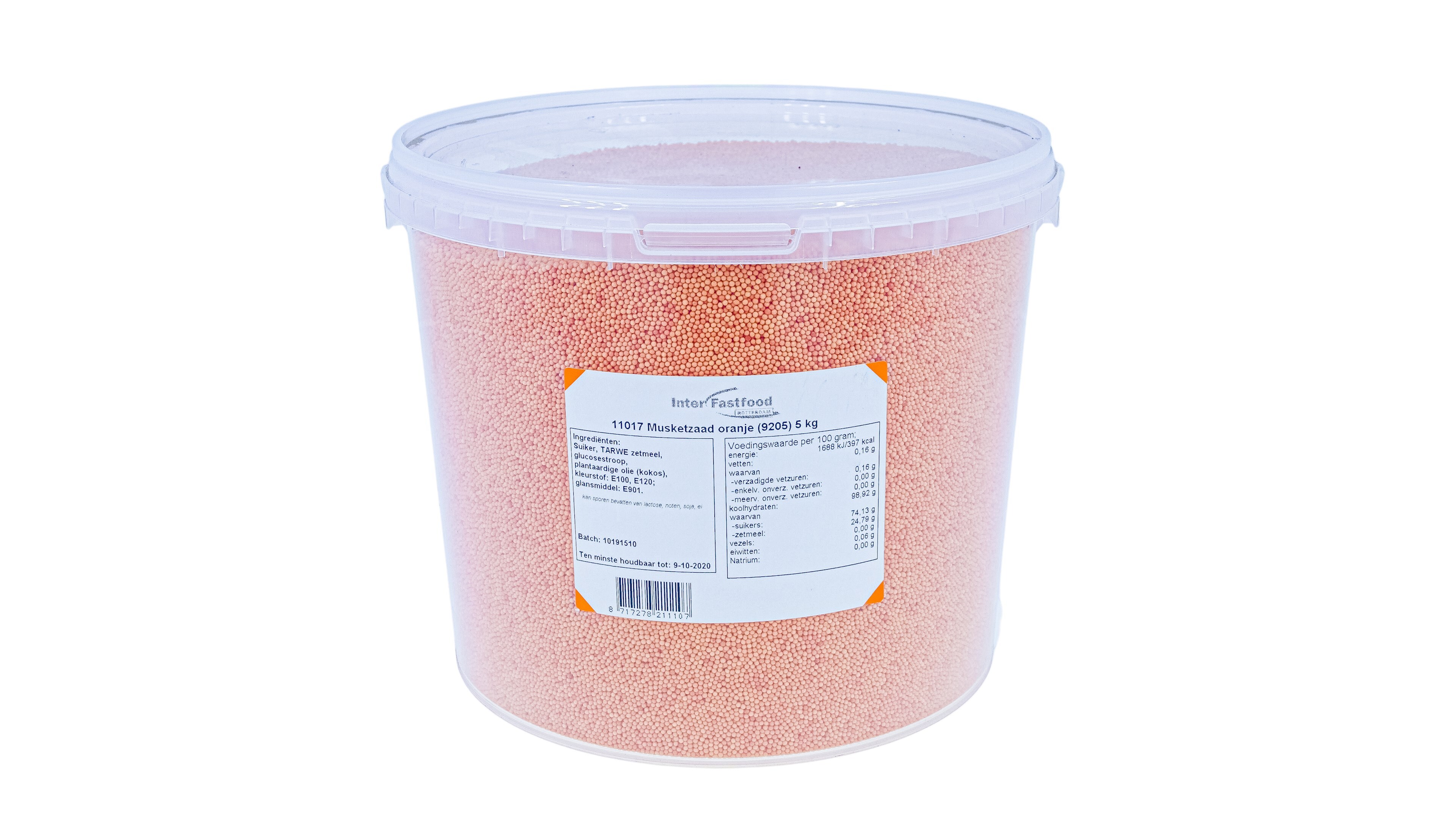 IFF musketzaad oranje BAKJE 1,5kg