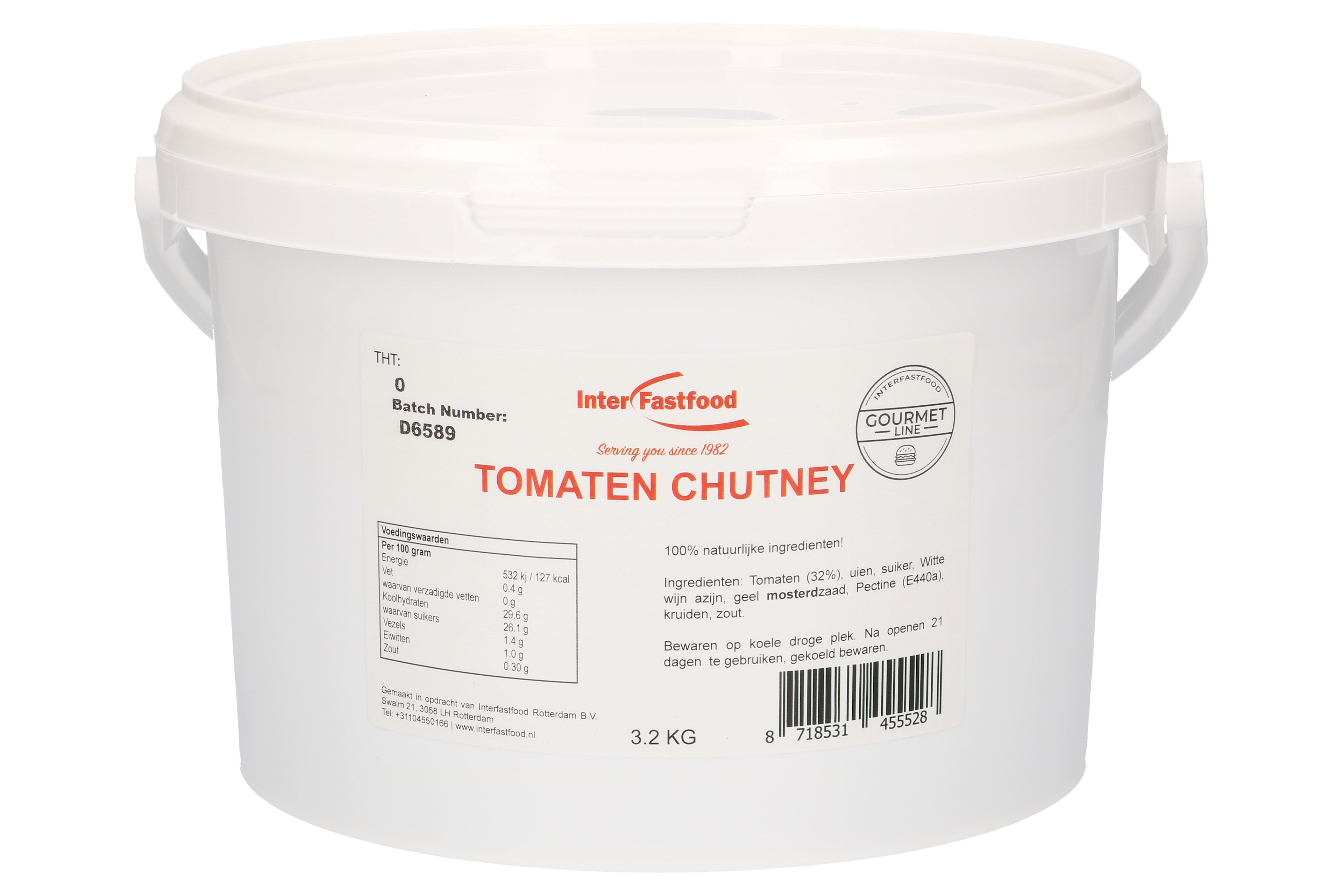 IFF tomaten chutney EMMER 3,2kg