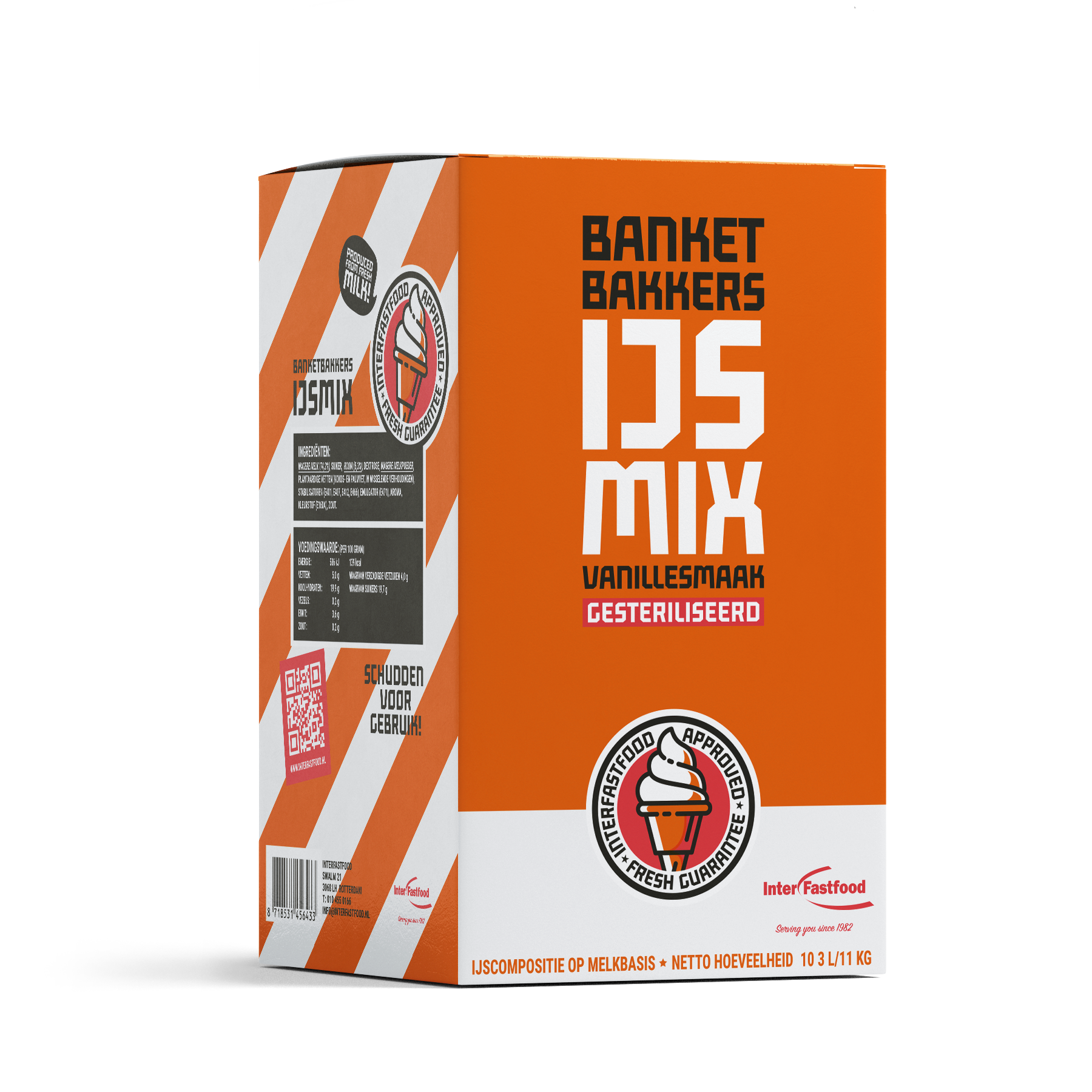 IFF banketbakkersijsmix 5% UHT 11kg