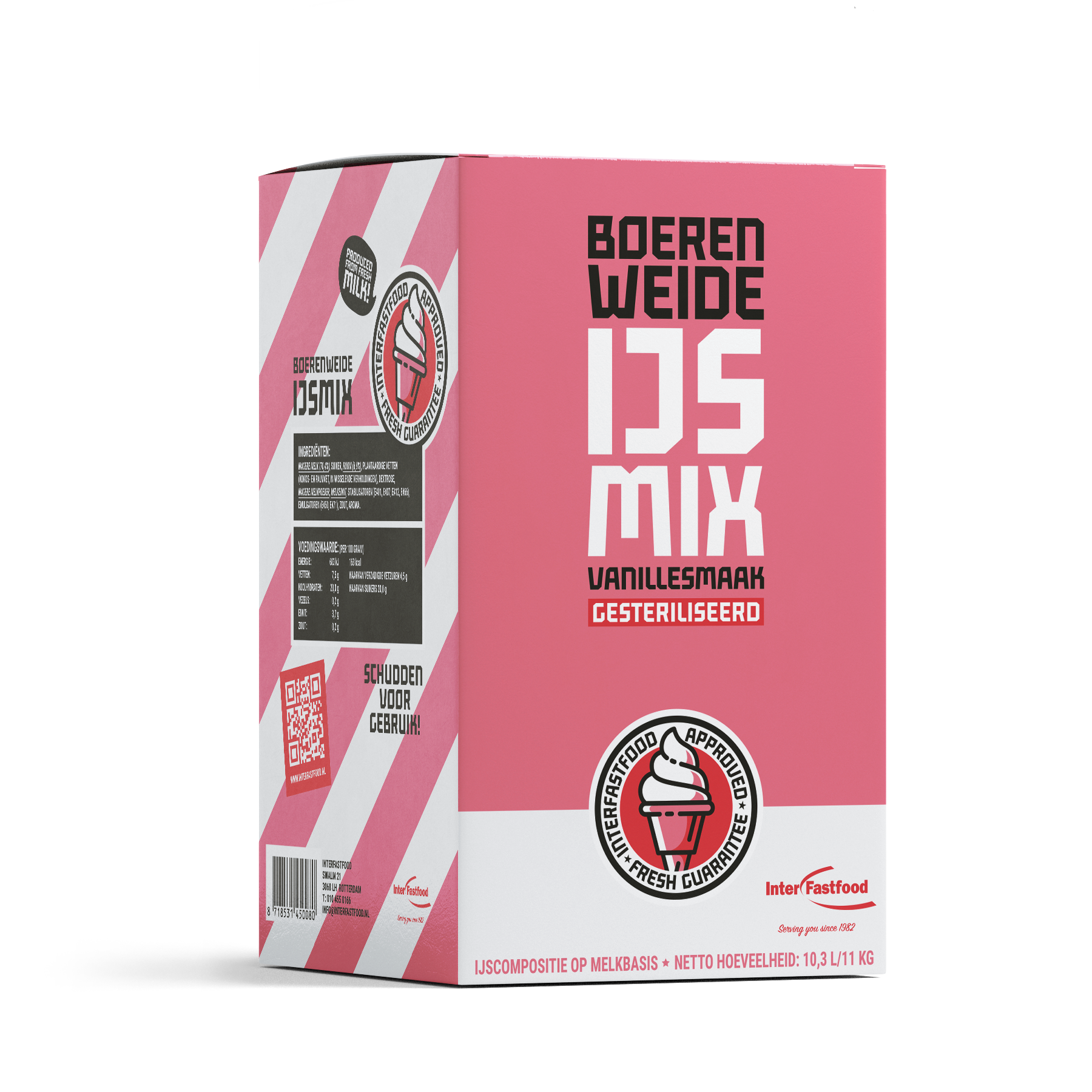 IFF boerenweide ijsmix 7,5% UHT 11kg