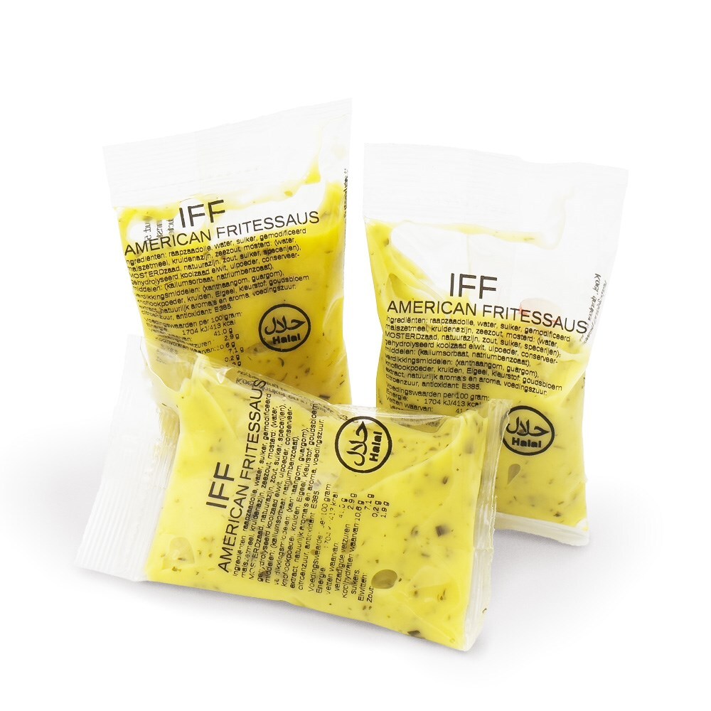 IFF dipsaus american fritessaus sachets 120 x 50ml