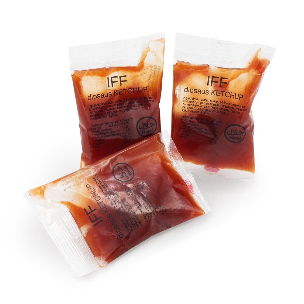 IFF dipsaus ketchup sachets 150 x 40ml