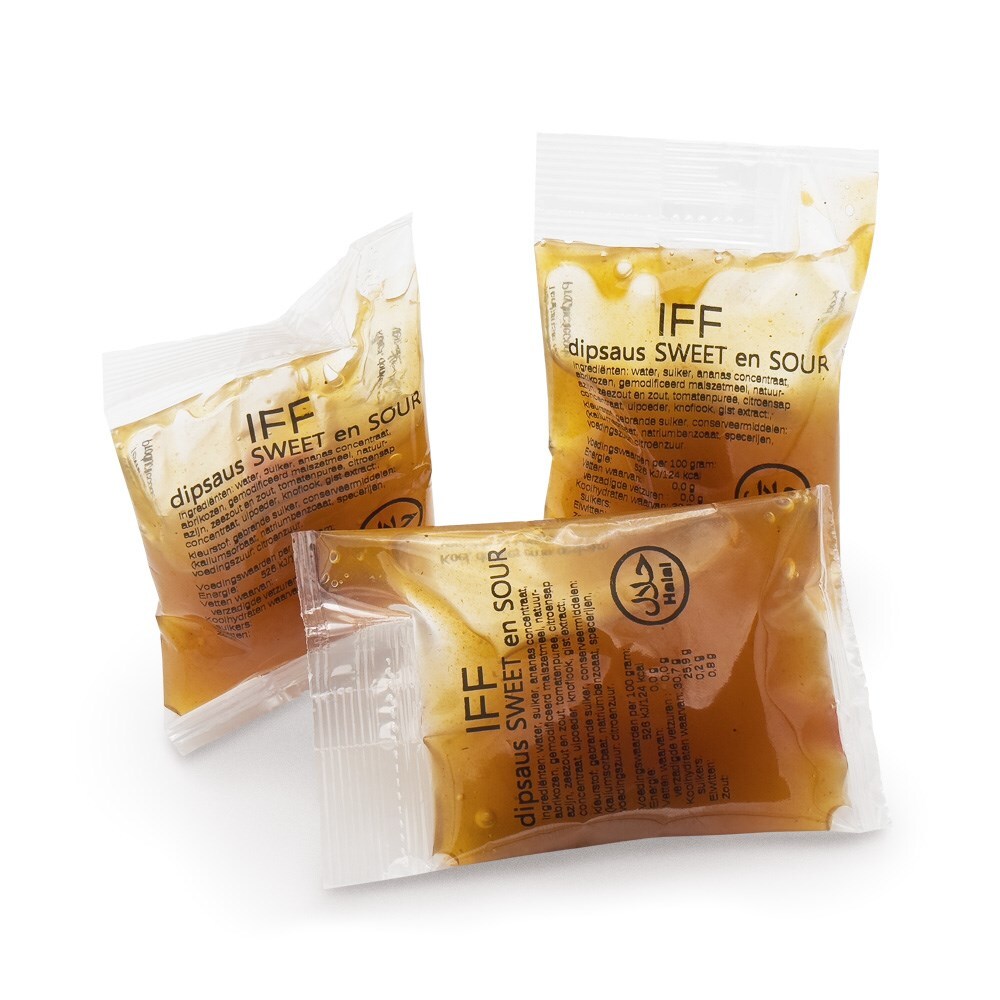 IFF dipsaus sweet & sour sachets 150 x 40ml