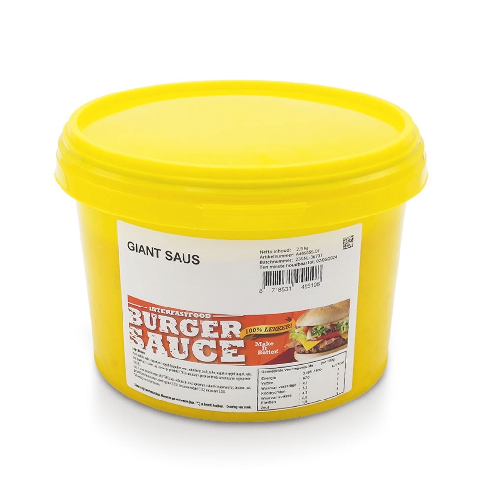 IFF giant saus EMMER 2,5kg