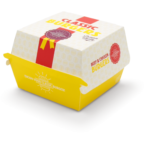 IFF hamburgerbak 'geel' klein DS 320st.