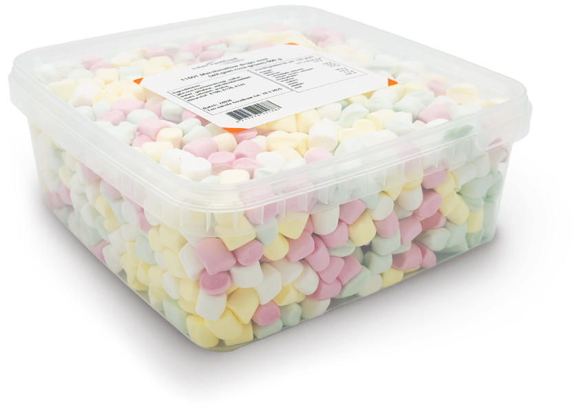 IFF marshmallow mini BAKJE 500g