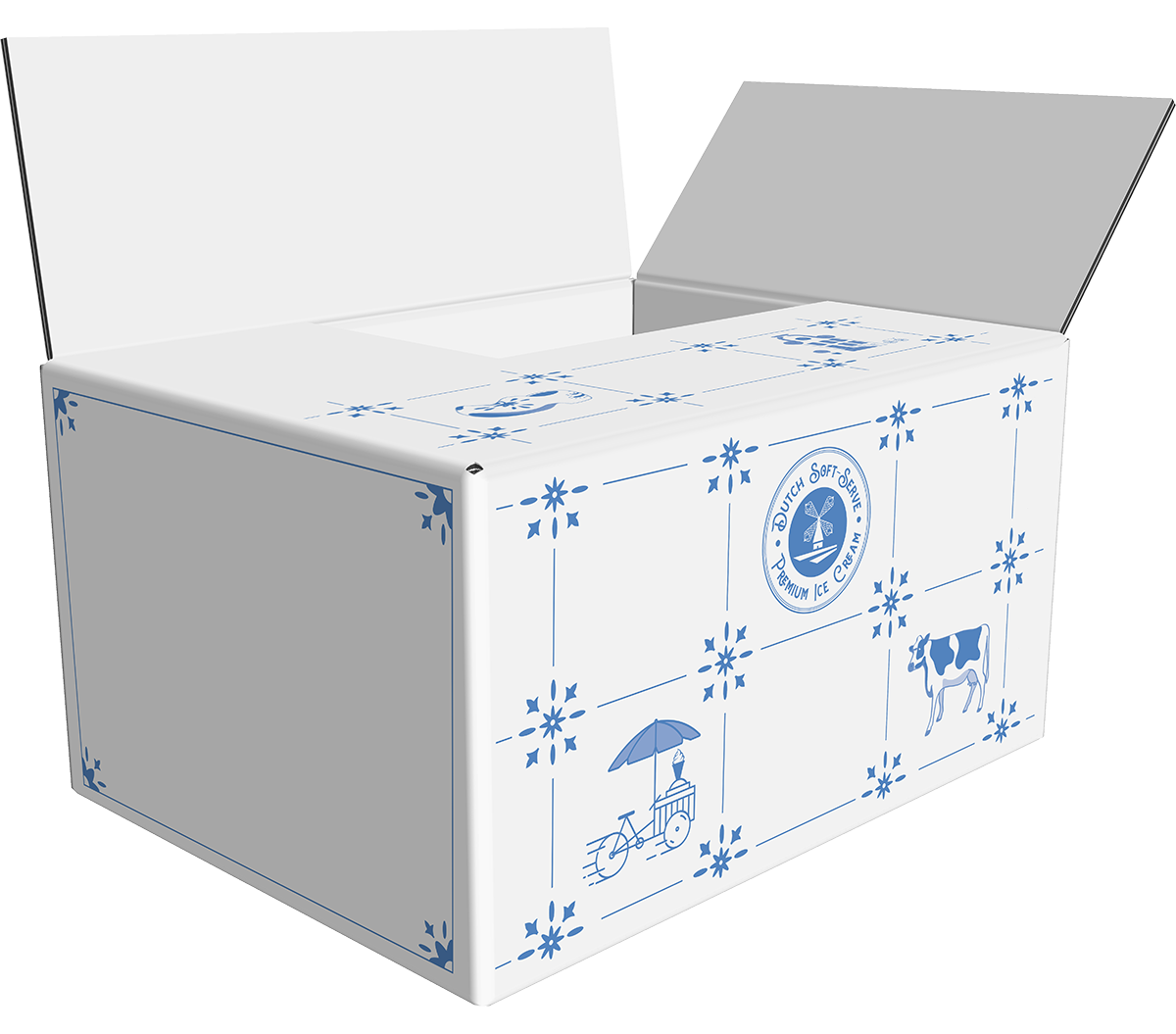Dutch soft serve ijspoedermix premium 18% MV DS 16 x 1kg