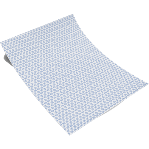 Wax papier blauw 30 x 35 cm 'burgers' PAK 1.000st.