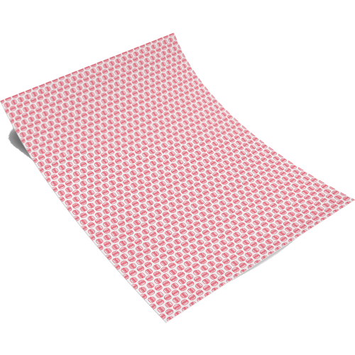 Wax papier rood 30 x 35 cm 'burgers' PAK 1.000st.