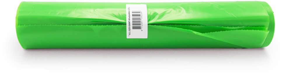 Afvalzakken groen PAK 25st.