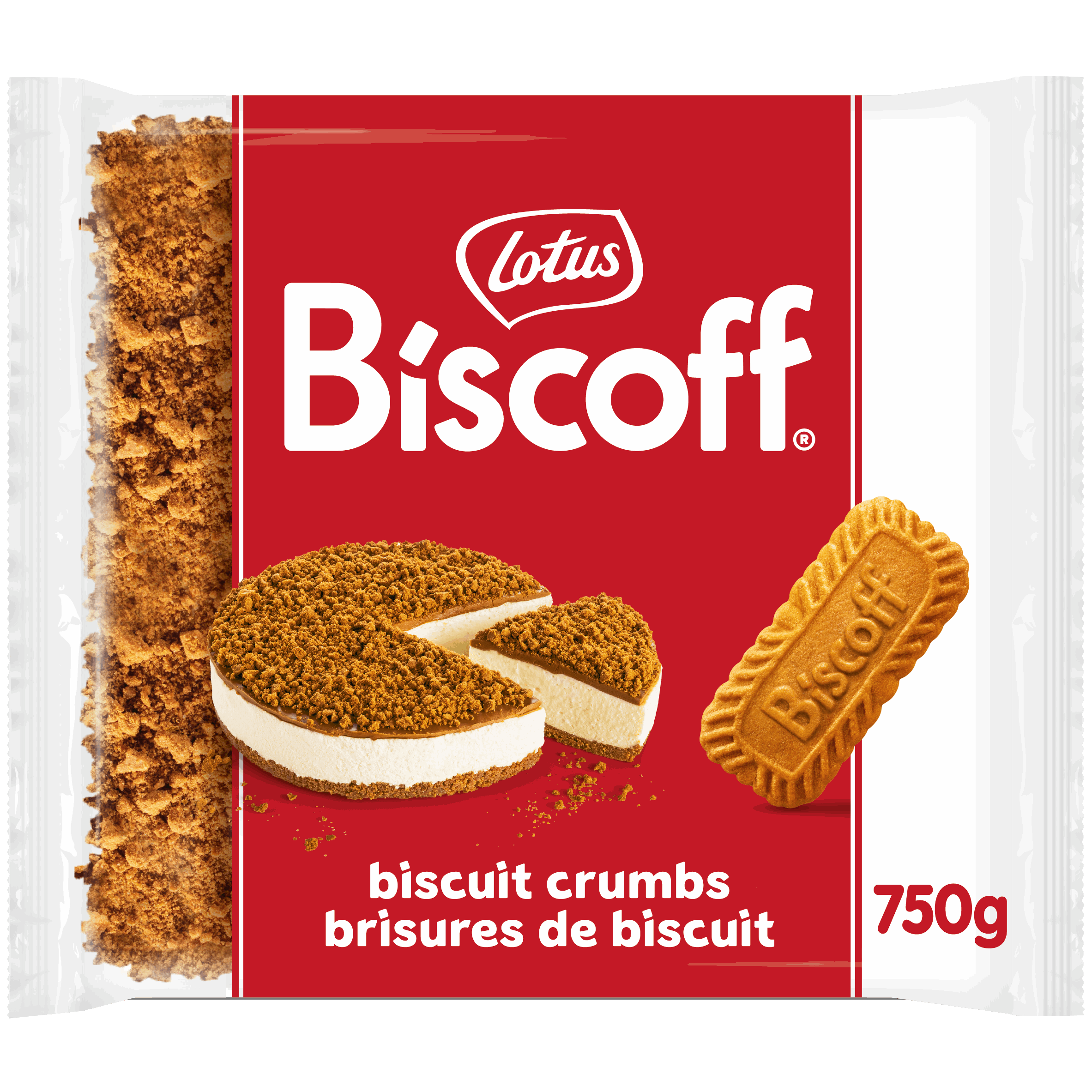 Biscoff lotus speculoos cookie crumble 8 x 750g DS 6kg