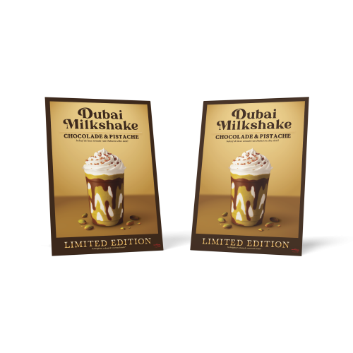 Counterstandaard Dubai milkshake
