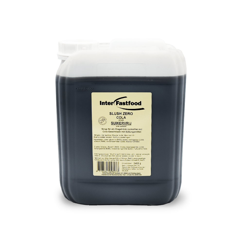 IFF slush siroop zero cola CAN 5L