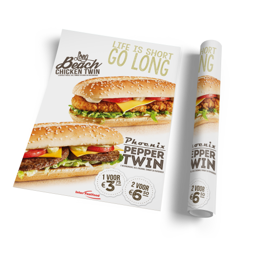 Poster Long Bun (B1 - Groot)