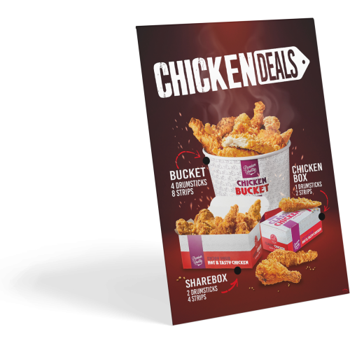 Counterstandaard ChickenDeals